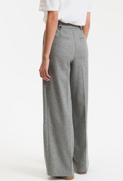 Produktbild La Redoute Collections Weite Hose mit Bügelfalte aus 50% Wolle (38)