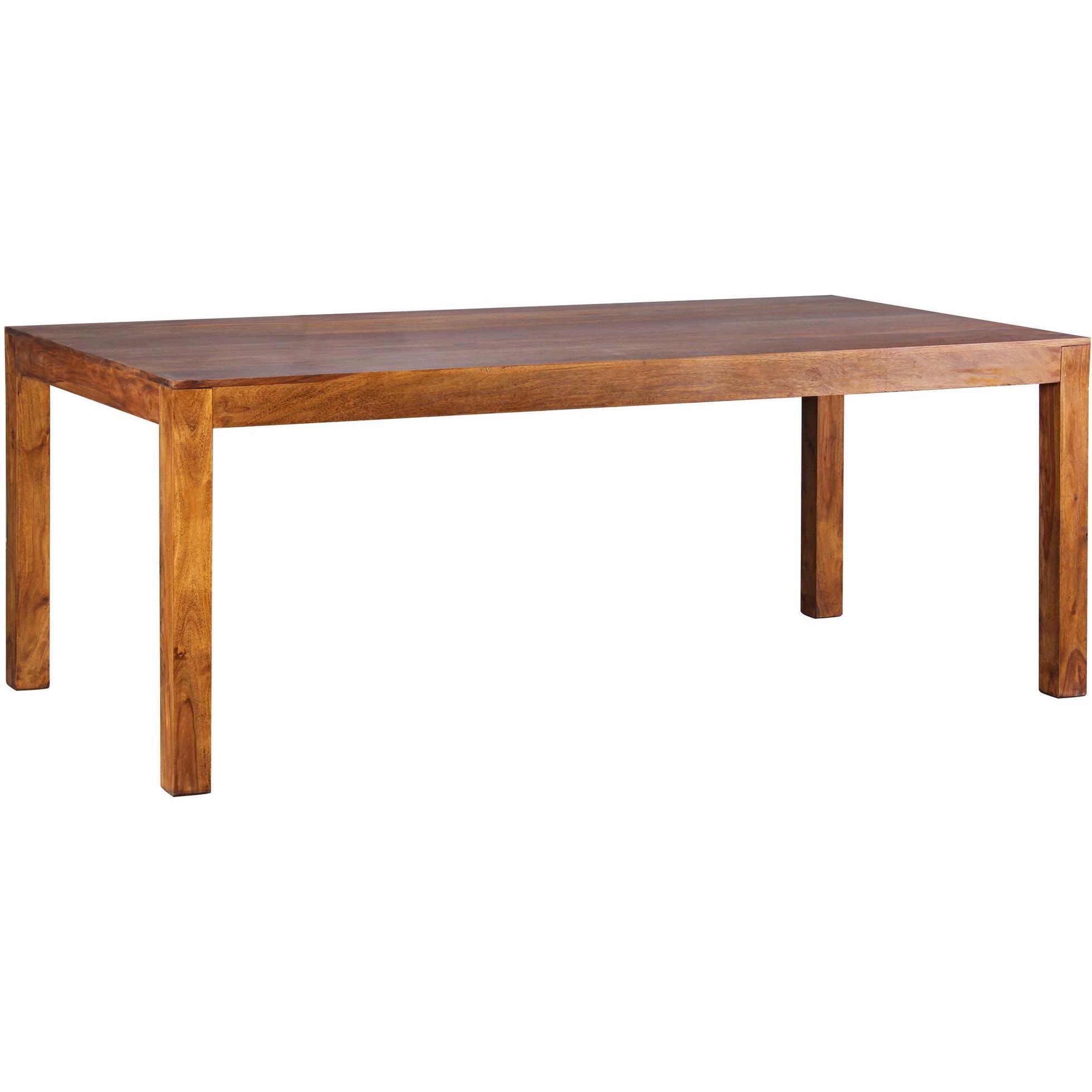 FineBuy, Esstisch, Esszimmertisch Esstisch Sheesham Massivholz Küchentisch Esszimmer Gross