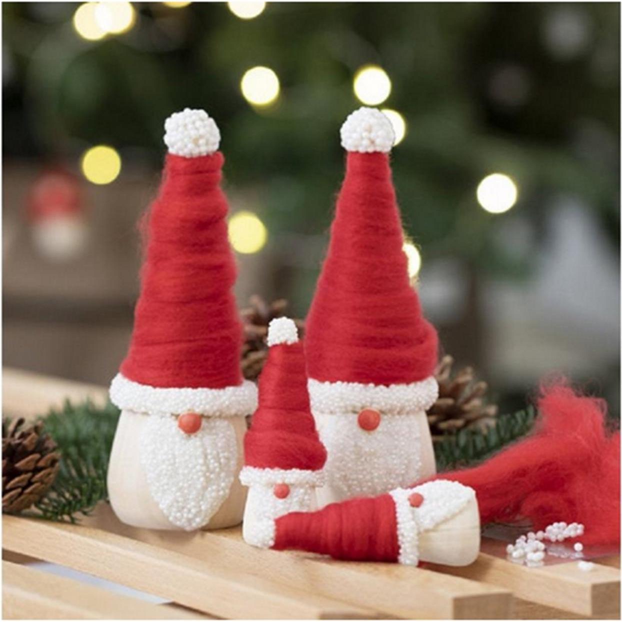 Thumbnail - Creativ Company Wolle Acryl XL, Garn + Wolle, Rot