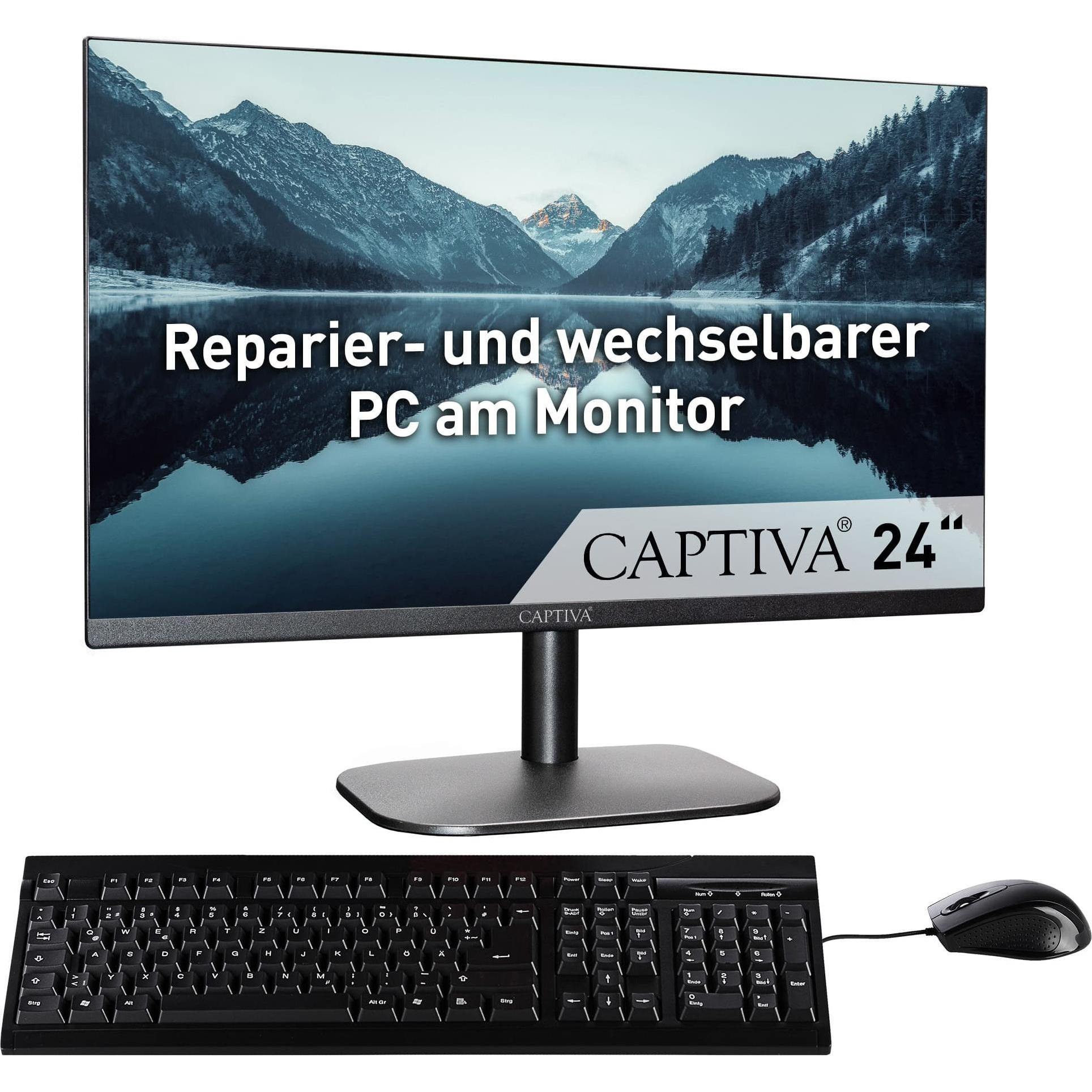 Captiva All-in-One Power Starter I85-100 (24.0/Ultra 7-155H/2TB/32GB/WLAN/Windows 11 Pro 64-bit) (Intel Core Ultra 7 155...