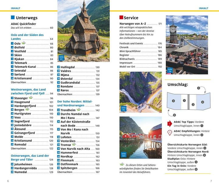 Produktbild Adac Reiseführer plus Norwegen (Deutsch, Christian Nowak, 2025)