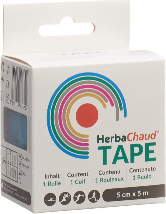 Actual product image HerbaChaud Tape 5cmx5m blue (5 m)