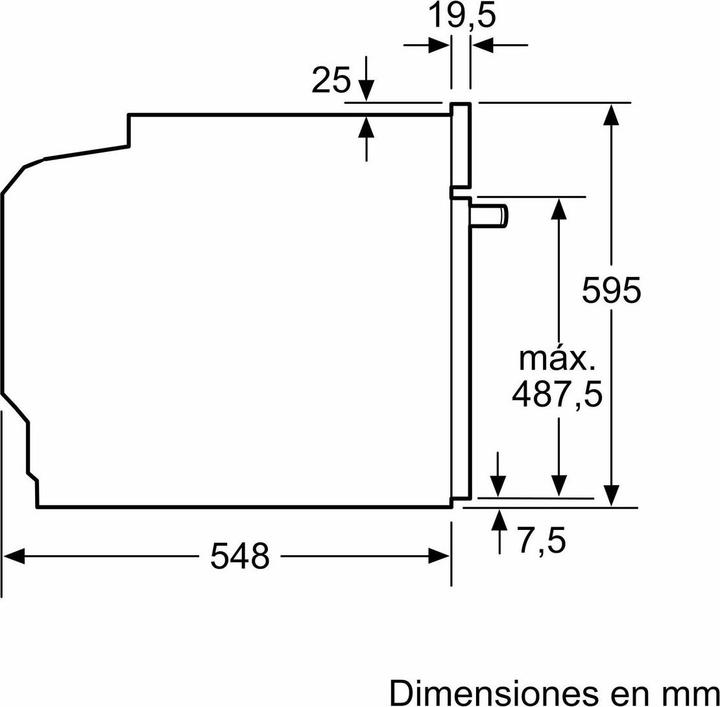 Image du produit Bosch Hausgeräte HBG536EW4