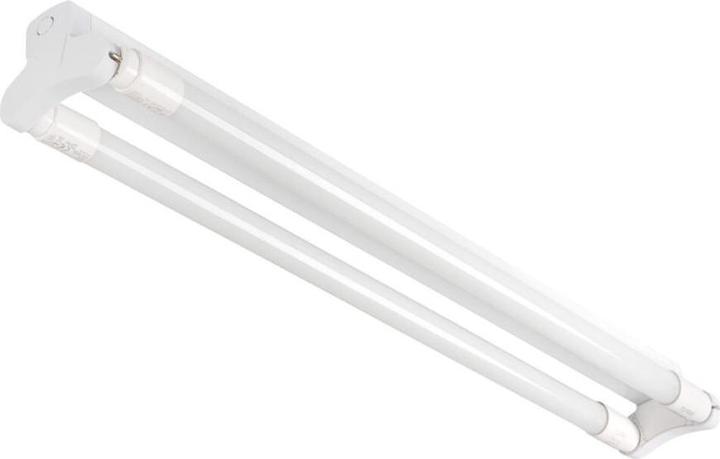 Kanlux Aldo 26364 Barre d'éclairage Lampe de poutre pour 2x tubes LED de 120cm (G13)