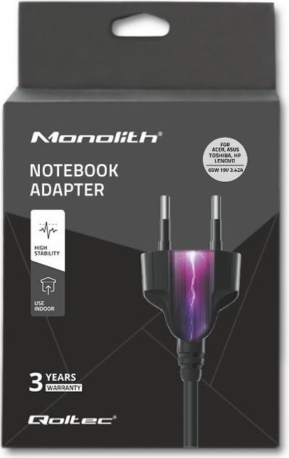 Produktbild Qoltec 50068 mobile device charger - Netzteil (65 W)