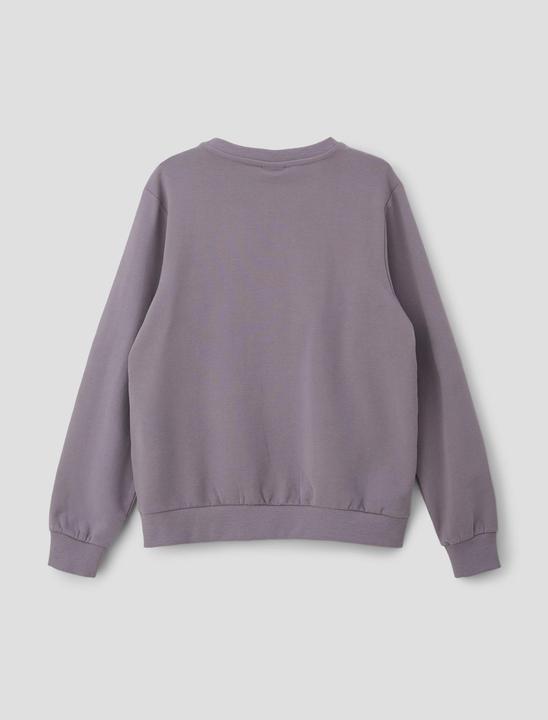 Produktbild s.Oliver Sweatshirt Sweatshirt mit gummiertem Statement-Print (M)