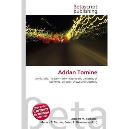 Adrian Tomine, Fachbücher von Lambert M. Surhone, Mariam T. Tennoe, Susan F. Henssonow