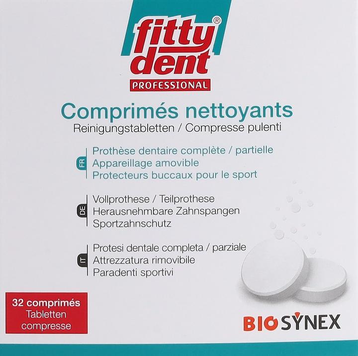 Actual product image Fittydent Reinigungstabletten Tabl