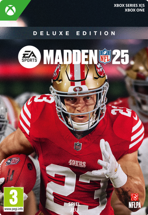 Produktbild Microsoft Xbox Madden NFL 25: Deluxe Edition Download Code (Xbox Series X, Xbox One X, Xbox One S, Xbox Series S)