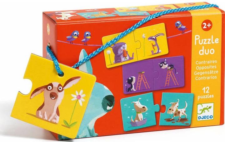 Djeco Duo opposites (2 pieces)