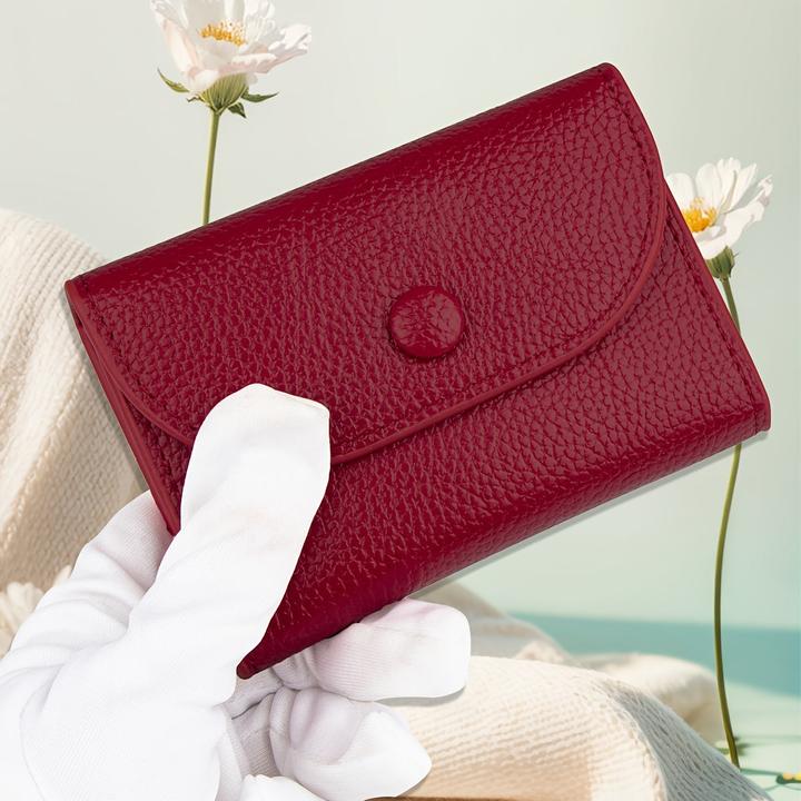 Produktbild Only-Bags.Store Minimalistische Münzgeldbörse, grosse Kapazität Reissverschluss Münzbeutel mit Rand Farbe, tragbare