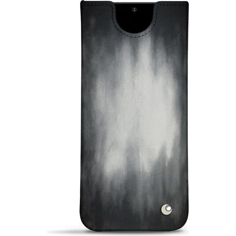 Noreve Lederschutzhülle (Samsung Galaxy S20 Ultra 5G), Smartphone Hülle, Grau