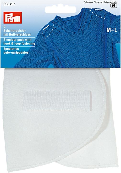 Produktbild Prym Schulterpolster Halbmond mit Haftverschluss (2 Stk.)