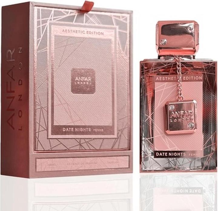 Anfar Verführerisches, lang anhaltendes Parfüm mit Mango Bergamotte Jasmin Vanille Sandelholz (Extrait De Parfum, 100 ml)