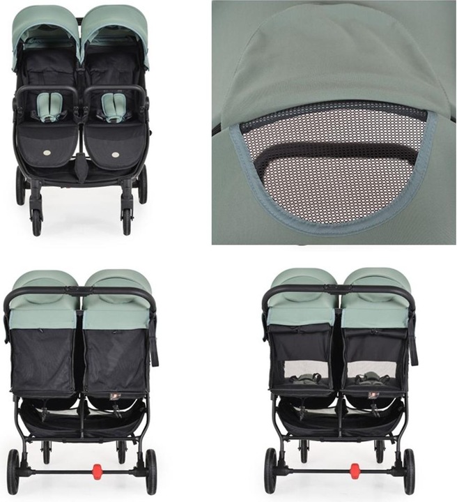 Produktbild Cangaroo Zwillingskinderwagen 2Gether