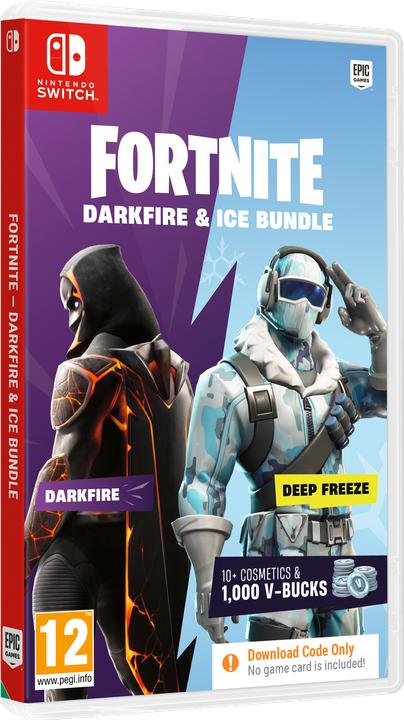 Image du produit WB Fortnite Darkfire & Ice Bundle (Code in a Box) (Switch, EN)