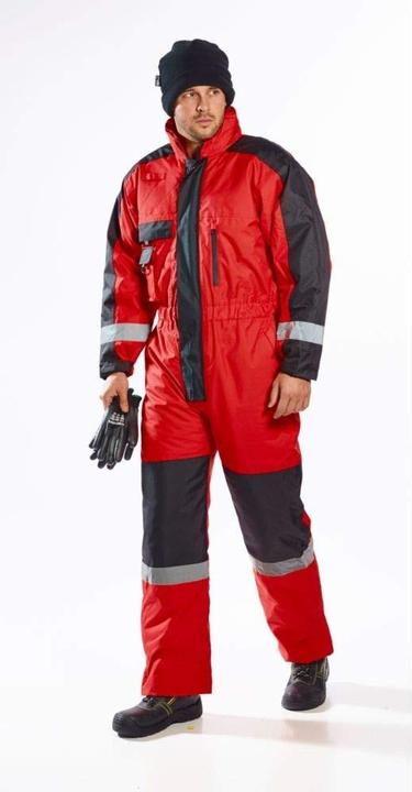 Actual product image Portwest Men's winter work overall -40 °C cold protection red XL (XL)