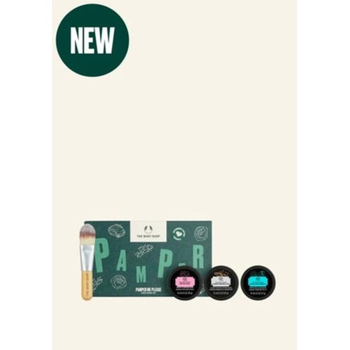 Actual product image The Body Shop Pamper Me Please Face Mask Kit