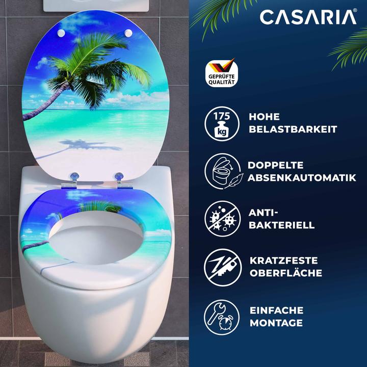 Actual product image Casaria Toilet seat