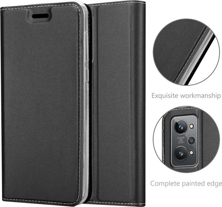 Actual product image Cadorabo Classy Book Case for Realme GT 2 / GT Neo 2 (Realme GT 2, Realme GT Neo 2)