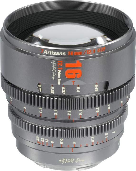 Immagine prodotto 7artisans Lunghezza focale fissa 16mm T/2.1 - Fujifilm X-Mount, tipo di obiettivo (Fujifilm X)