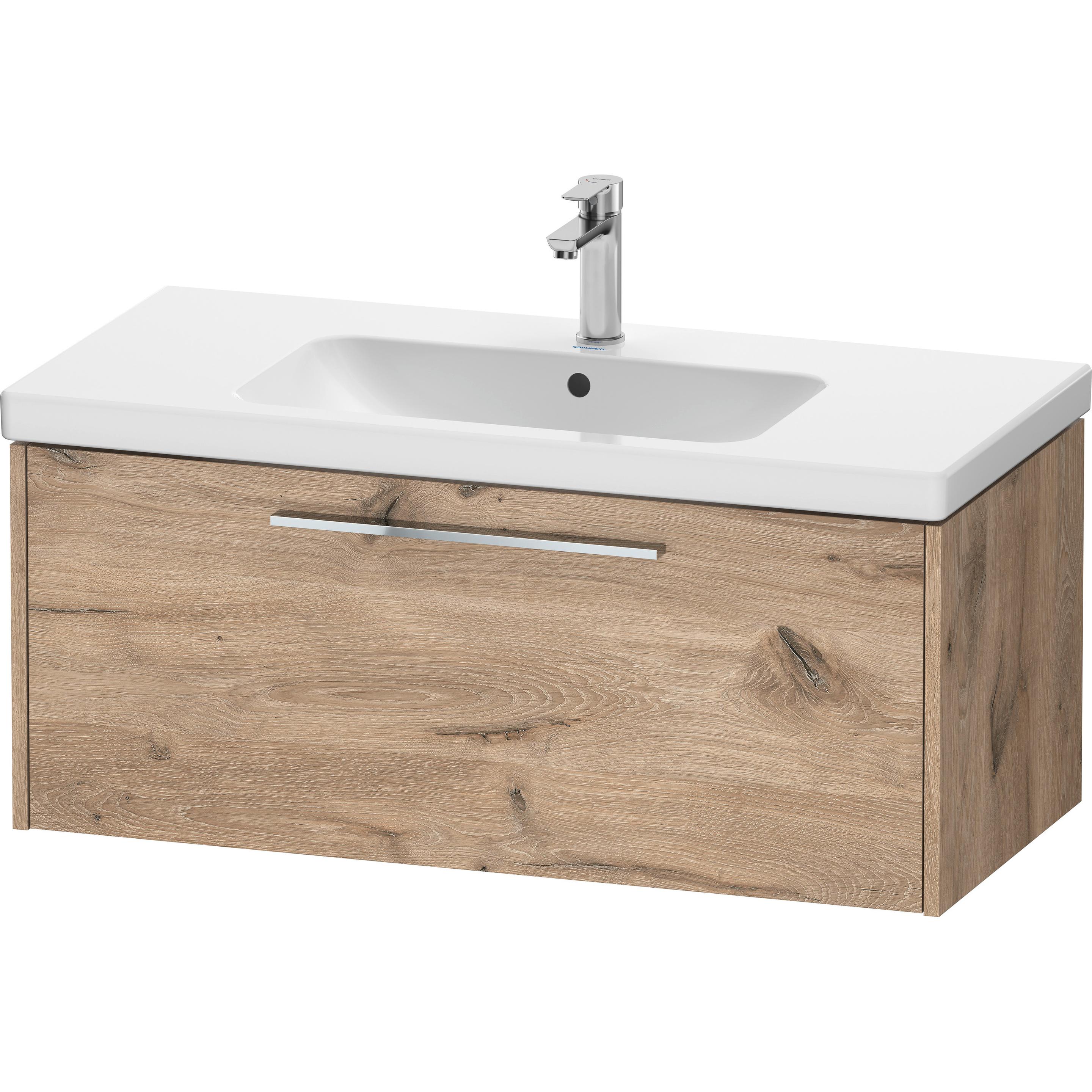Duravit, Waschbeckenunterschrank, D-Code Waschtischunterbau, 1 Auszug, 984x460mm, mit Griff