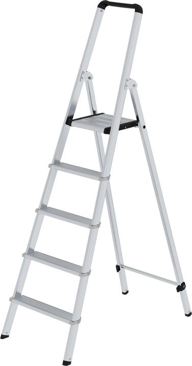 Actual product image Munk Aluminium stepladder, single-sided access (Stepladder)