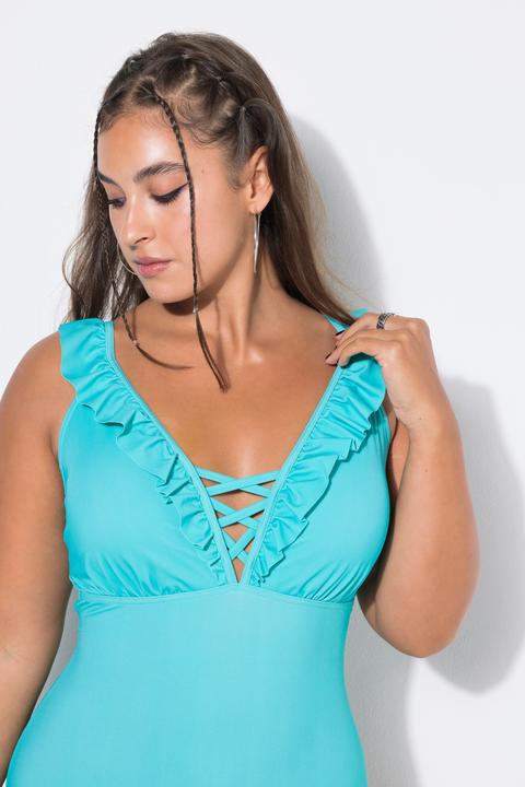 Actual product image Studio Untold Flounce Panel One Piece Swimsuit (50)