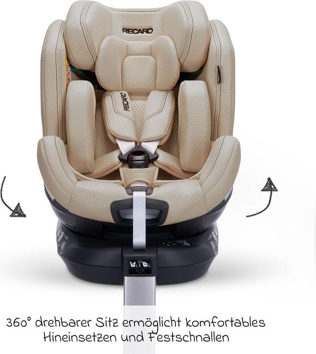 Actual product image RECARO Xenon 1 Kid Reboard Kindersitz (61-125 cm) (Booster seat, ECE R129/i-Size Standard)