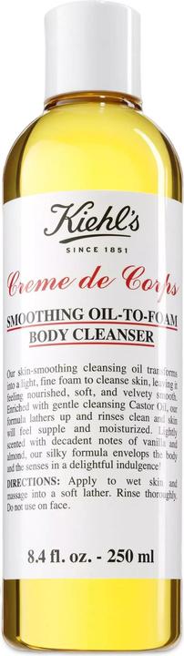 Actual product image Kiehl's Crème de Corps Oil-To-Foam Body Cleanser (250 ml)