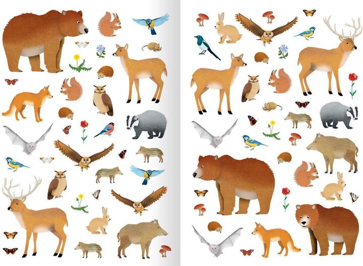 Actual product image Sticker My NATURE sticker book