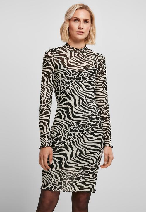 Actual product image Urban Classics Ladies AOP Double Layer Dress (XS)