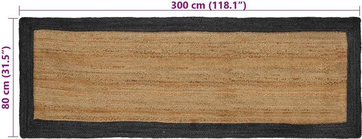 Produktbild vidaXL Moderner Teppich (300 x 80 cm)