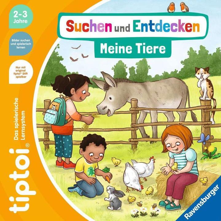 tiptoi Suchen und Entdecken: Meine Tiere (Tedesco, Riciclatori sandra, Sandra Grimm, 2024)