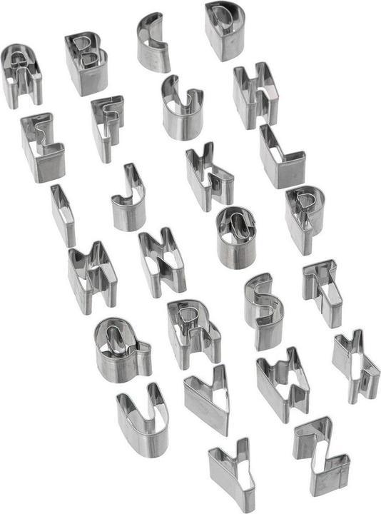 Image du produit 5Five Emporte-pièces en pack de 35 - Chiffres et lettres