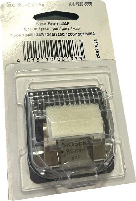 Actual product image Moser Clipper replacement shearing head 9 mm for max45 (Type 1245) (Dog, Cat)