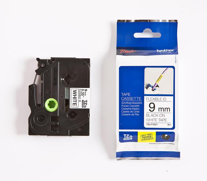 Image du produit Brother Tze-Fx221 (0.90 cm, Noir)