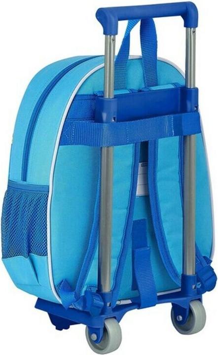 Image du produit Superthings Sac à dos scolaire 3D à roulettes bleu clair (10 l)