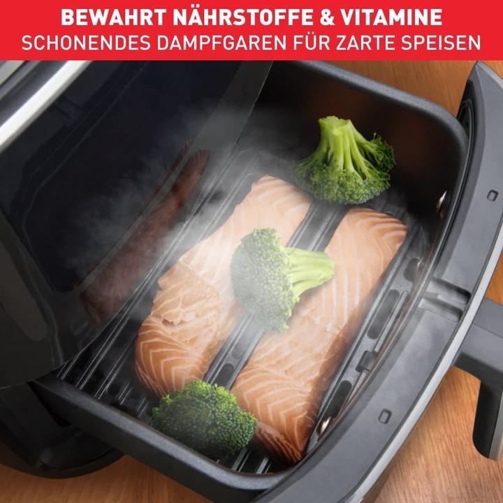 Actual product image Tefal Easy Fry Grill & Steam 3-in-1 Hot Air Fryer (FW2018), Black