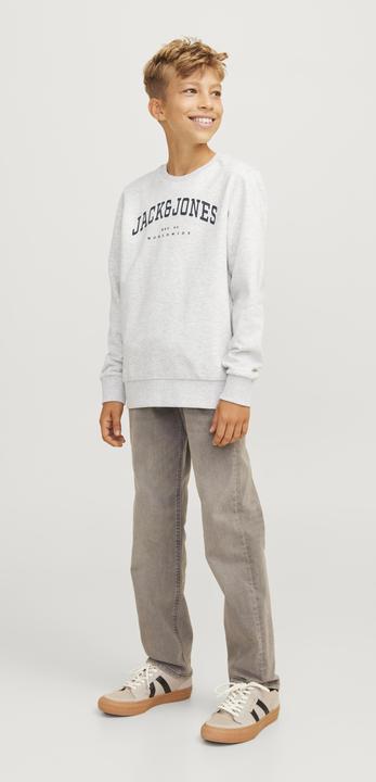 Actual product image Jack & Jones Jjecaleb Varsity Sweat Crew Neck Sn Jnr (176)