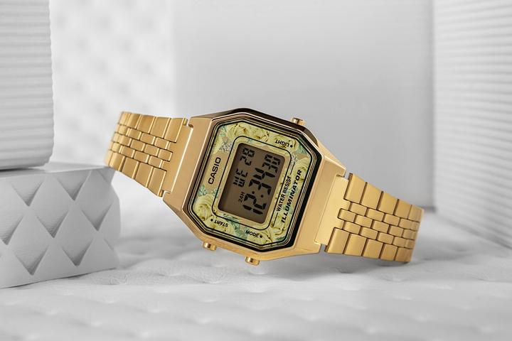 Produktbild Casio Vintage Lady Gold Flowers