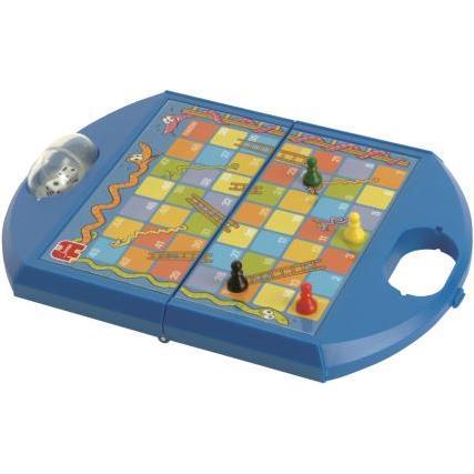 Thumbnail - Jumbo Spiel mit Gänsebrett und Schlangen und Leitern (Deutsch, Englisch, Französisch)