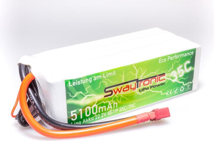 Actual product image Swaytronic Battery (22.20 V, 5100 mAh)