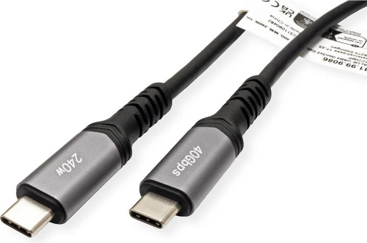 Image du produit Value USB type C - USB type C (0.50 m, USB 4.0, 240 W)