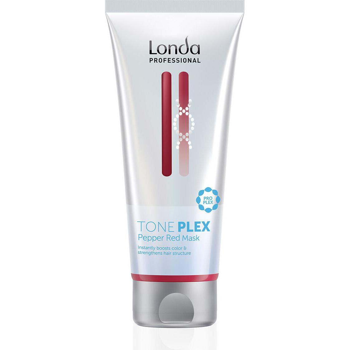Londa Ragazza Nero Maschera, Professional Toneplex Coloring Mask For Hair Red Pepper 200Ml (200 Ml)