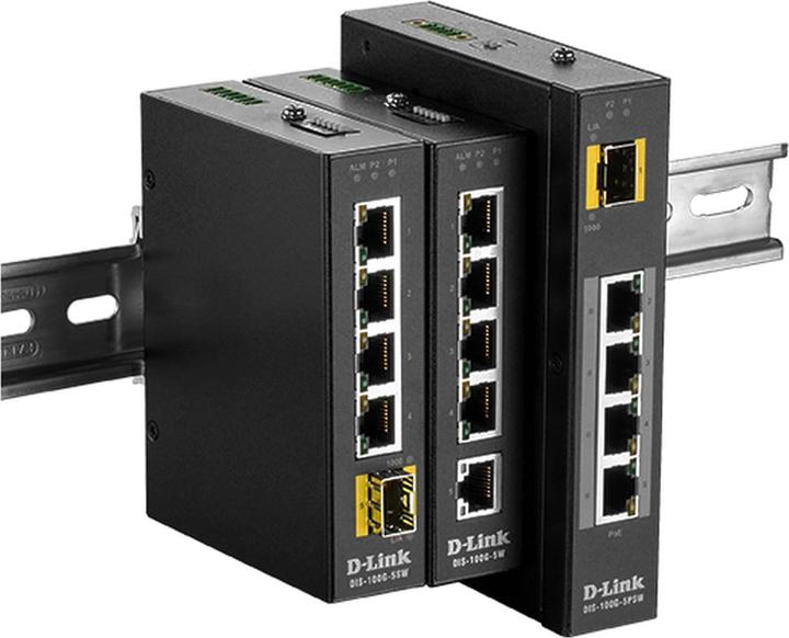 Produktbild D-Link DIS-100G-5PSW 5-Port Unmanaged (5 Ports)