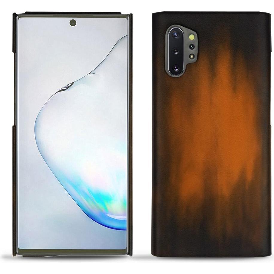 Thumbnail - Noreve Lederschutzhülle (Samsung Galaxy Note 10+), Smartphone Hülle, Braun