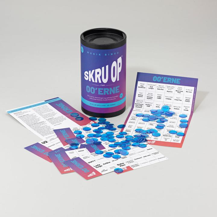 Actual product image SMSCS Games Aps Skru op - Skru op for 00'erne (Skru op for 00'erne, Vol. 1)