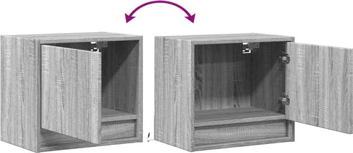 Produktbild vidaXL Wand-Nachttisch (45 x 31 x 40.50 cm)