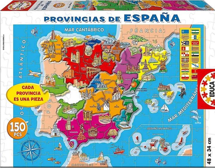 Produktbild Educa Puzzle Spain (150 pcs) (150 Teile)